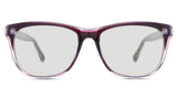 Arlet black tinted Standard Solid in the Dierama variant - it's an oval shape frame with acetate built-in nose pads and a visible wire core in the arm.