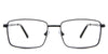 Cole eyeglasses in the sumi variant - it's a metal frame in color black.