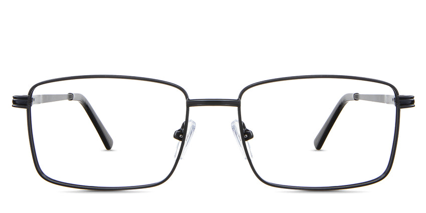 Cole eyeglasses in the sumi variant - it's a metal frame in color black.