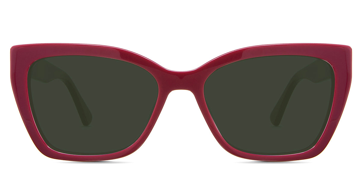 Burgundy-Green-Polarized