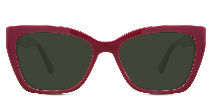 Burgundy-Green-Polarized