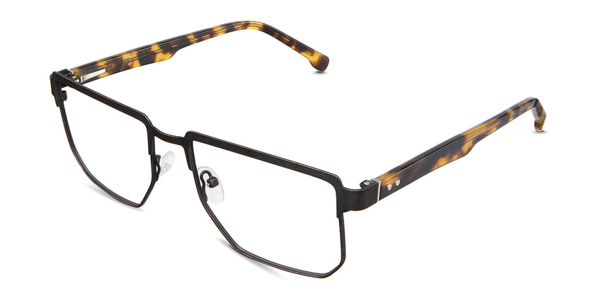 Jefferson eyeglasses in the muskrat variant - have an adjustable nose piece.