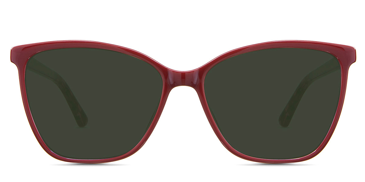 Burgundy-Green-Polarized