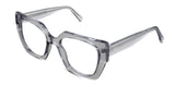 Lenor eyeglasses in the harbor variant - have a U-shaped nose bridge.