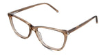 Ophelia eyeglasses in the robust variant - have acetate built-in nose pads.