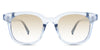 Sailor Beige Tinted Gradient in the Aoki variant - it's a transparent frame with a U-shaped nose bridge and broad temple arms.