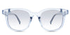 Sailor Blue Tinted Gradient in the Aoki variant - it's a transparent frame with a U-shaped nose bridge and broad temple arms.