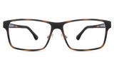 Skinner eyeglasses in the tortoise variant - it's an acetate frame in color tortoise.