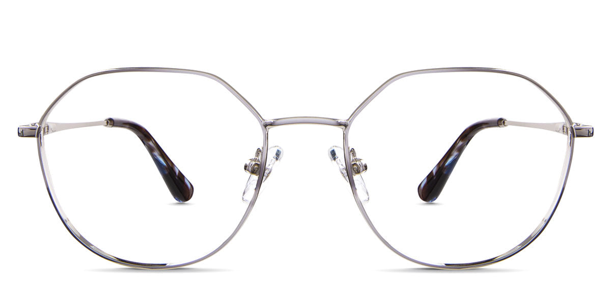 Blanco frame in nebulous variant - round metal frame with medium viewing area Metal eyeglasses latest