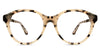 Bloso frame in monroe variant - it's round frame in tortoise style pattern - medium size frame with acetate material Bold